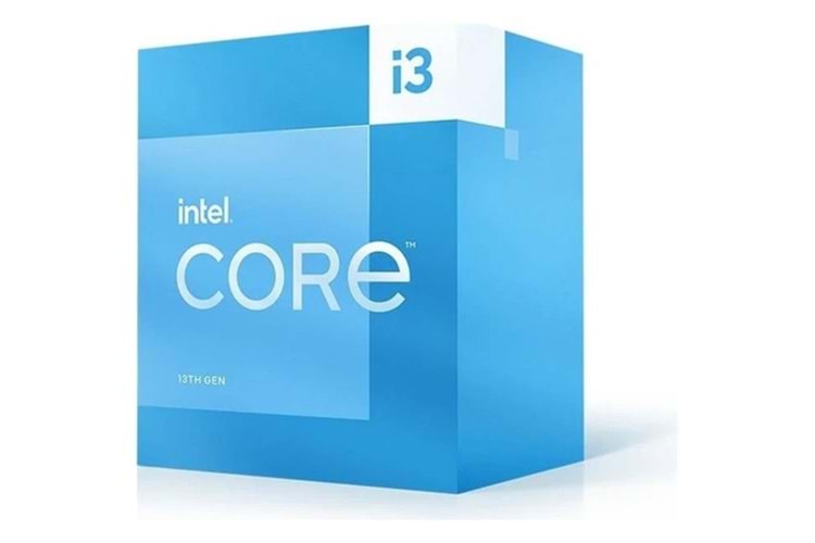 Intel Core i3 13100F 3.40GHz 4 Çekirdek 12MB Önbellek LGA1700 Soket 10nm Kutulu Box İşlemci