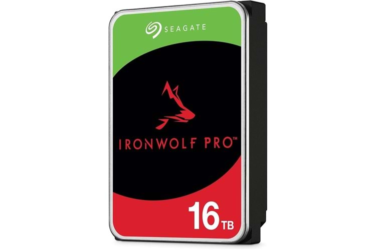 Seagate 16 Tb Ironwolf Pro New ST16000NT001 Sata 3.0 7200 Rpm Harddisk