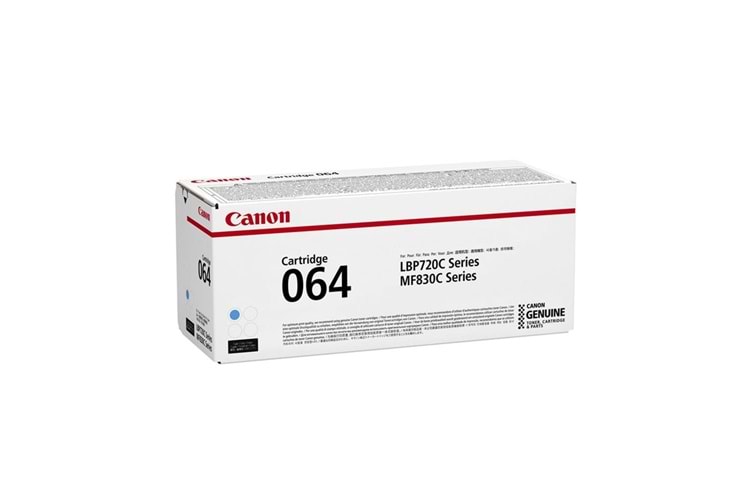Canon CRG-064 C Cyan Mavi Toner MF832