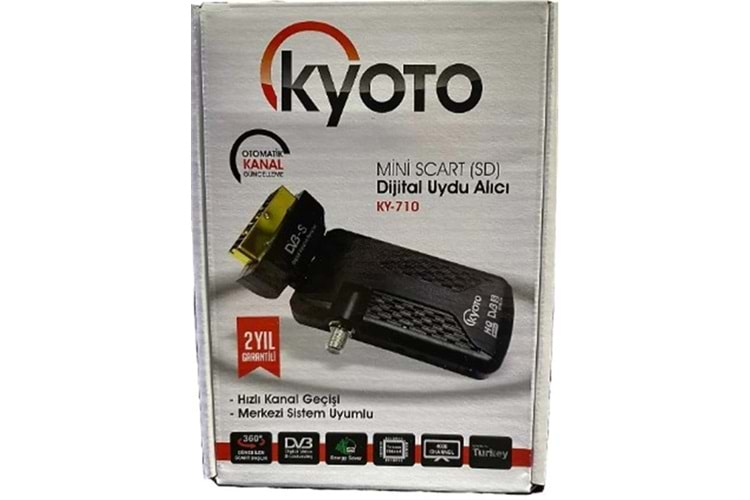 Kyoto hx-1750 Mini Scart (SD) Dijital Uydu alıcı