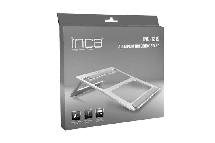 Inca Inc-121s Alimünyum Notebook Standı Gümüş Renk