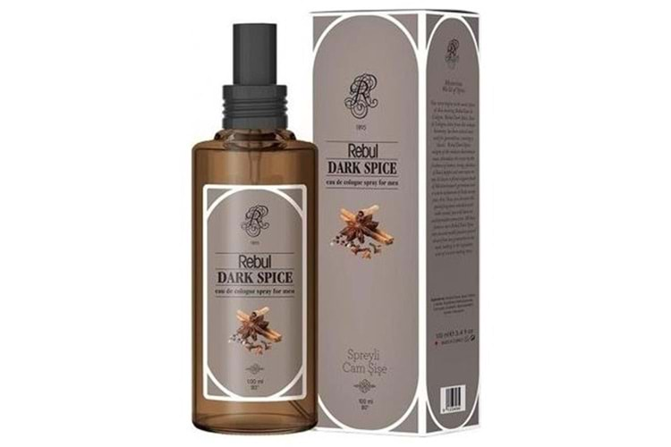 Rebul Dark Spice125 ml Pet Spreyli Kolonya