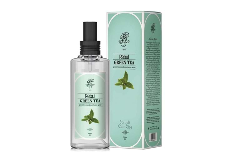 Rebul Green Tea 125 ml Spreyli Kolonya