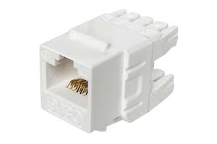 Apronx APX-UTP181 CAT6 180° UTP Keystone Jack 10 lu paket