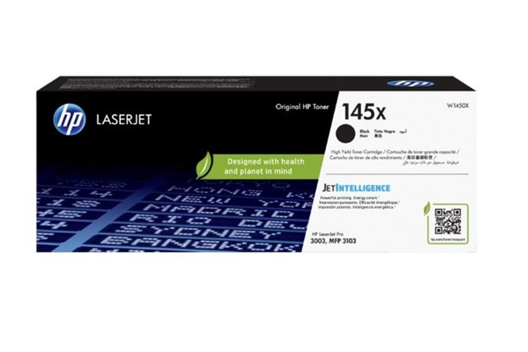 HP 145X Black Siyah 3.800 Sayfa Toner W1450X