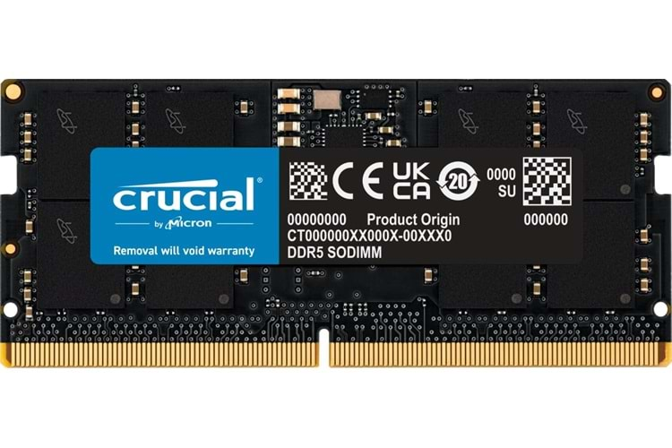 Crucial 16GB DDR5 4800MHz CL40 CT16G48C40S5 Notebook Ram