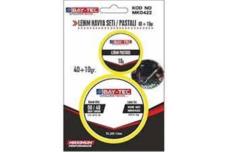 Bay-Tec MK0422 Lehim Havya Seti - Pastalı