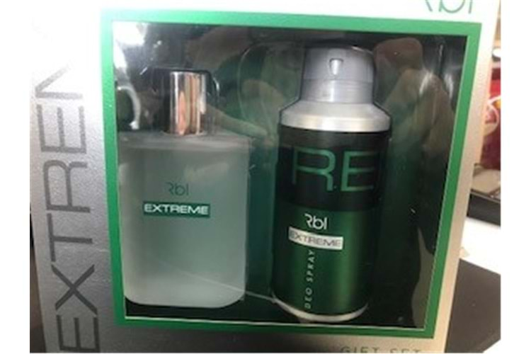 Rebul Extreme Kofre 150ml (Deo Spray Hediyeli 90ml) Bay