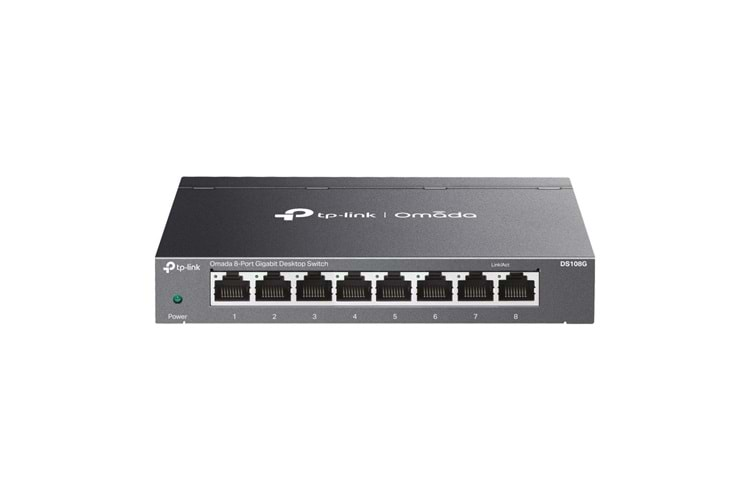 Omada Tp-Link DS108G 8 Port 10-100-1000 Mbps Switch Çelik Kasa Rack Mount