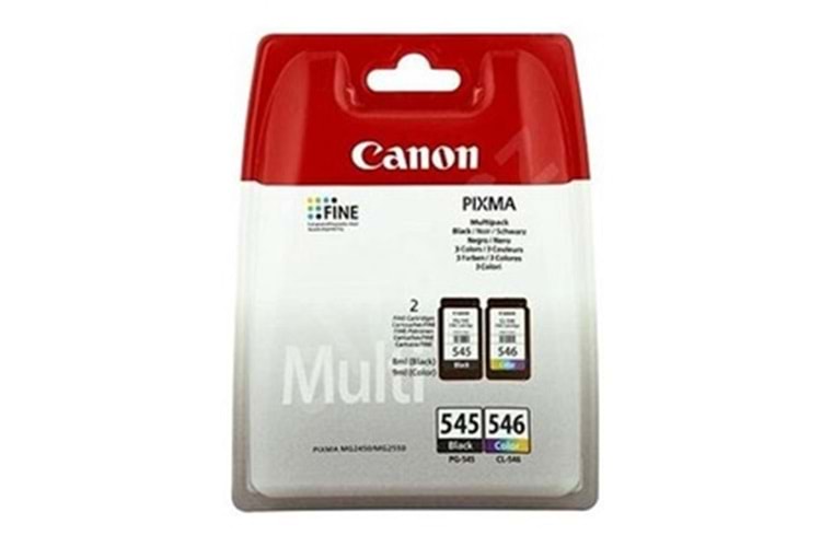 Canon PG-545 CL-546 Photo Value 2'li Mürekkep Kartuş