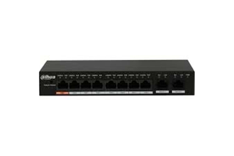 Dahua PFS3010-8ET-65 8 Port Poe 65W 2FE Uplink Switch