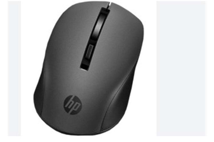 HP S1000 Plus Kablosuz Sessiz Siyah Mouse 1600Dpı 2.4Ghz (Açma Kapama Tuşu) (Pilleri içinde)