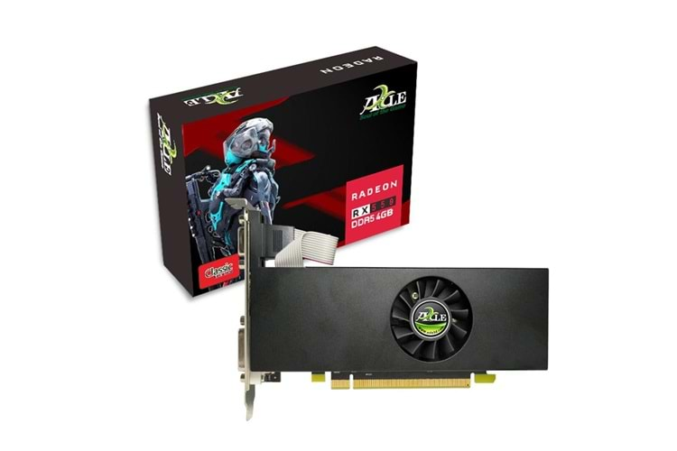 AXLE RX550 PCI-E 4G DDR5 128bit CRT-DVI-HDMI LPEkran Kartı