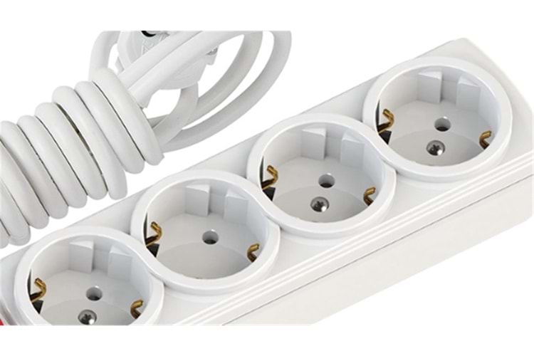 Mutlusan Rı-Tech 4lü 5mt Anahtarlı Ups Grup Priz(001 175 440002 05 00)