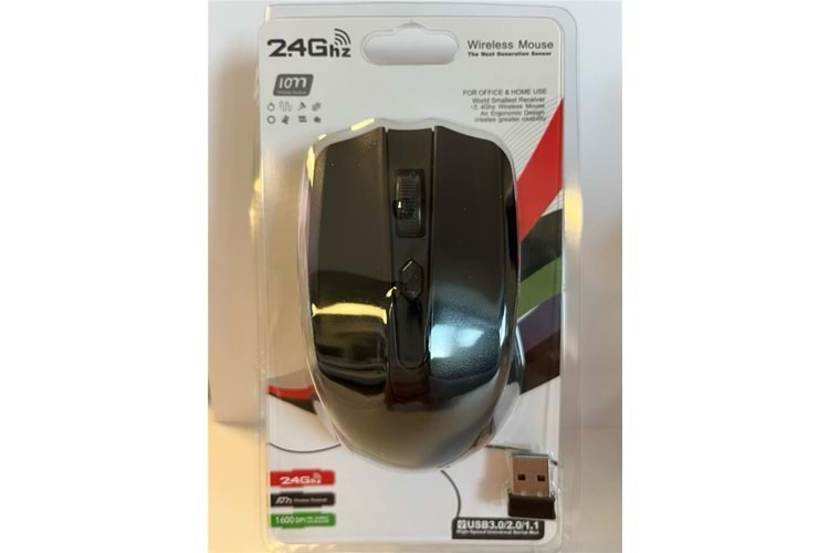 Elba G-211 Siyah 2.4Ghz Kablosuz Mouse