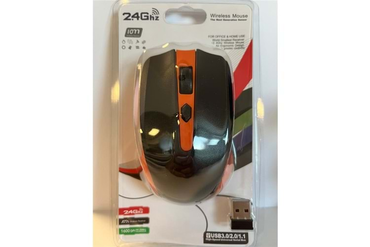 Elba G-211 Turuncu 2.4Ghz Kablosuz Mouse