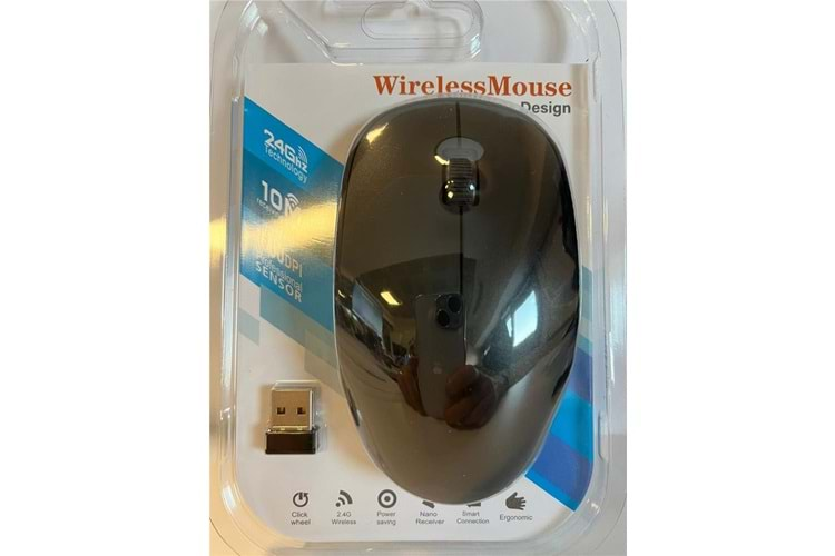 Elba G-212 Siyah 2.4Ghz Kablosuz Mouse