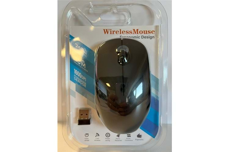 Elba G-226 Siyah 2.4Ghz Kablosuz Mouse