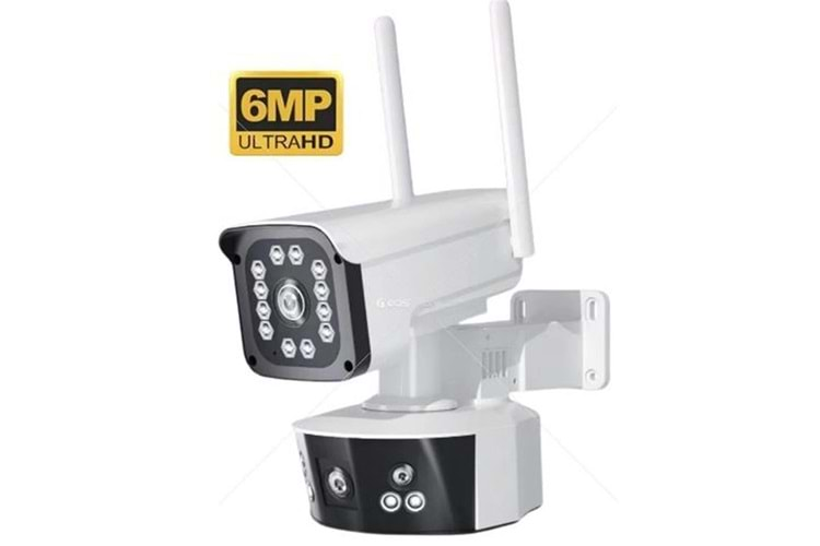 OKam O-KAM-3032 6MP Dual Lens WIFI PTZ Camera