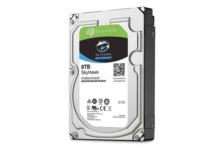 Seagate 8Tb St8000Vx009 Skyhawk 3.5' 5400Rpm Harddisk Güvenlik Diski (Hikvision)