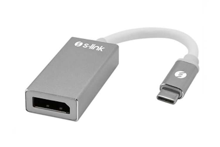 S-link SL-USB-C74 USB3.1 Type C to DISPLAY PORT Çevirici
