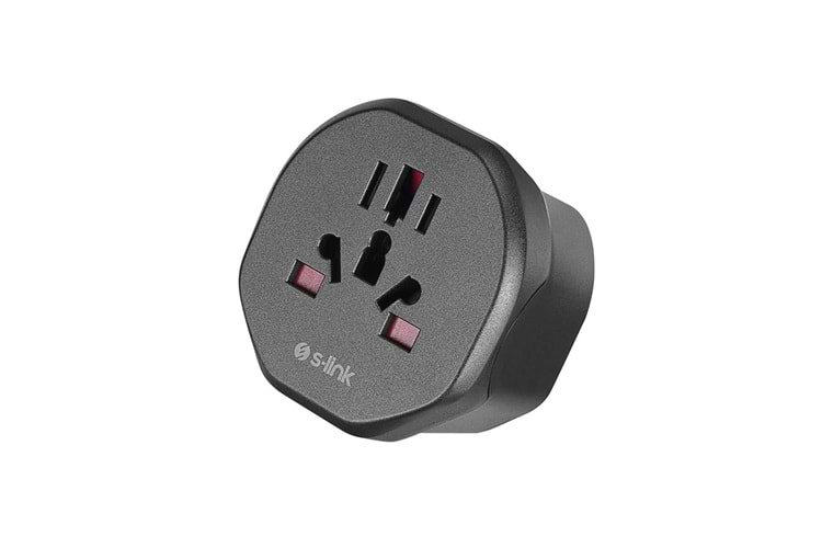 S-link SL-WL07 Universal - İngiliz Çevirici Priz Adaptör