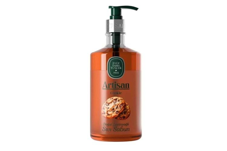 Eyüp Sabri Tuncer Artisan Cookie 600ml Doğal Zeytinyağlı Sıvı Sabun