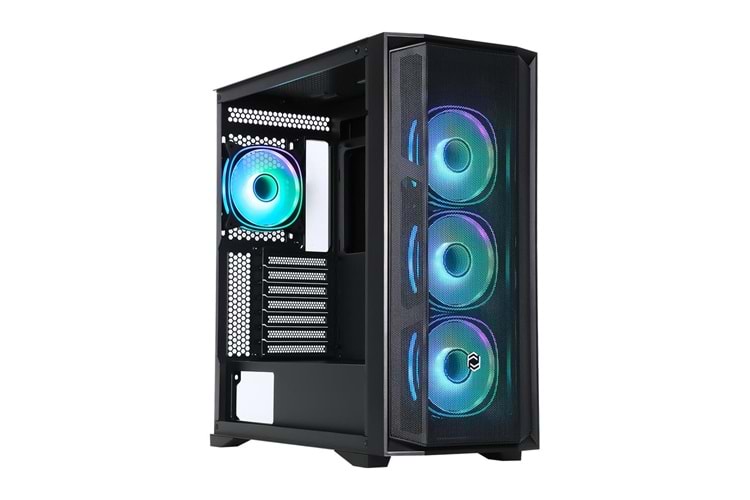 Frisby CX-500 750w 80+(Bronze) ARGB Fan Gaming Mesh 4RGb Fan Yan:4mm Temper Cam-Ön Panel:Abs+ Mesh