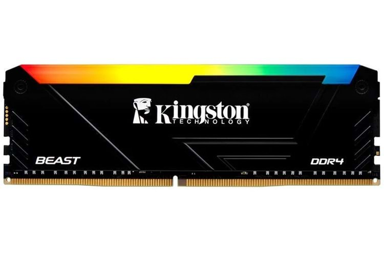 Kingston 16GB Beast RGB Black 3200mhz CL16 DDR4 PC Ram (KF432C16BB2A-16TR)