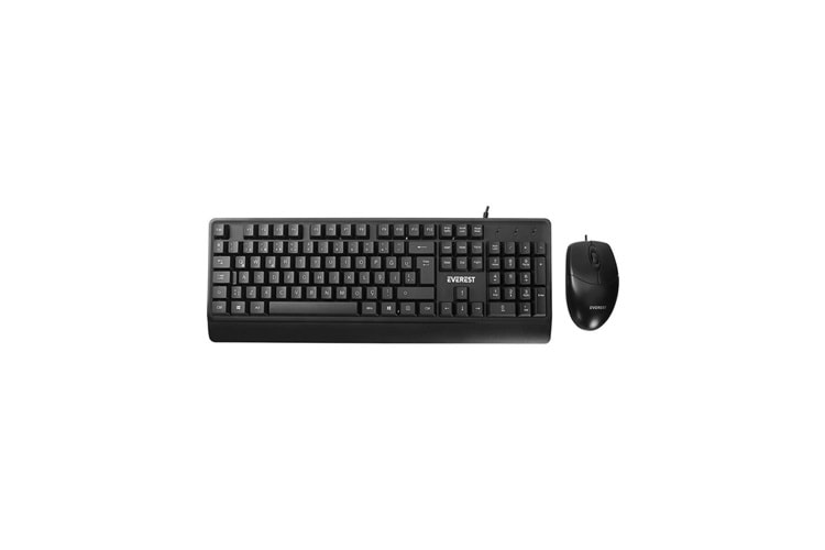 Everest KB-619 Siyah-Gri USB 2 Metre Bakır Kablolu Q Multimedia Klavye