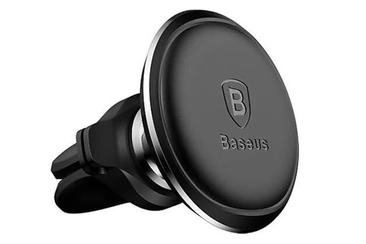 Baseus Small Ears Manyetik Araç Tutucu Dikey Siyah (C40141403113-00)