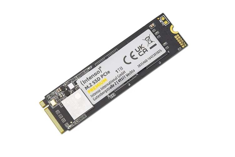 Intenso 1TB MI500 Gen.4x4 NVMe 1.4 SSD 5300MB-4500MB-s Ssd Disk