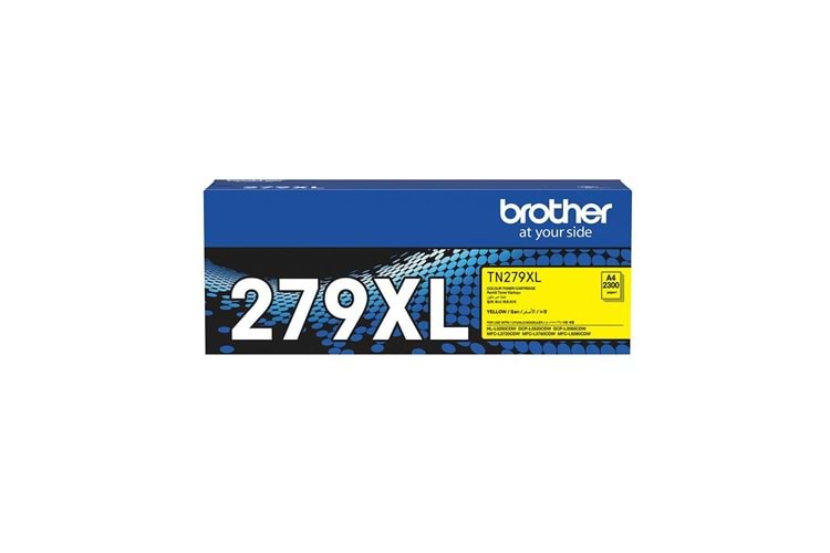 Brother TN-279XLY Yellow Sarı Toner HL-L3280CDW DCP-L3520-3560 MFC-L3720-3760-8390 2.300 Sayfa