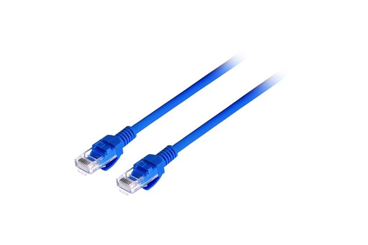 Frisby FA-C6E10 CAT6 Patch Kablo 10m Mavi