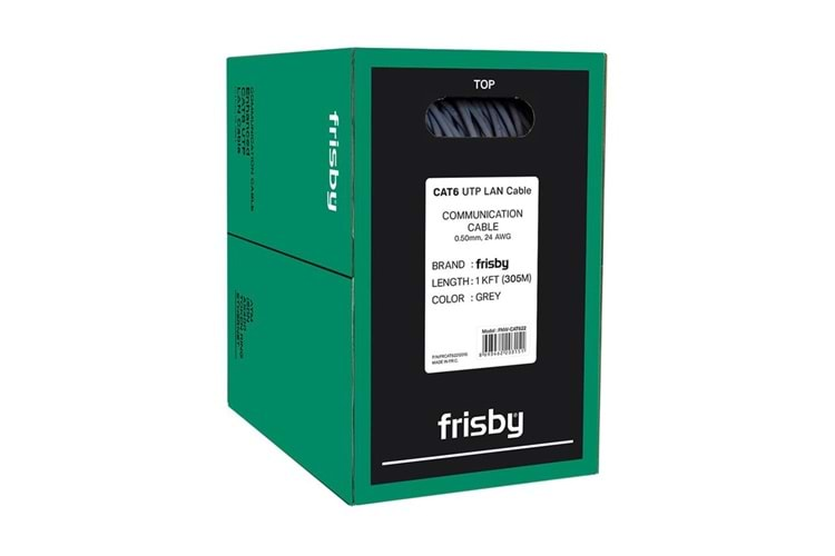 Frisby CAT 6 UTP Kablo (305m) FNW-CAT622