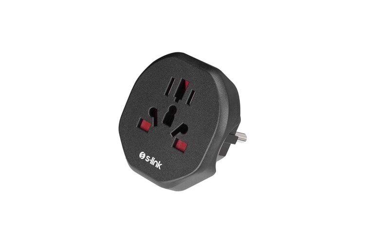 S-link SW-KC019 Universal - Türk Çevirici Çevirici Priz Adaptör