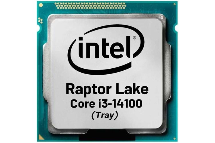 Intel Core i3 14100 TRAY 4.7 GHz 4 Çekirdek 12 MB 1700 Fansız Kutusuz İşlemci
