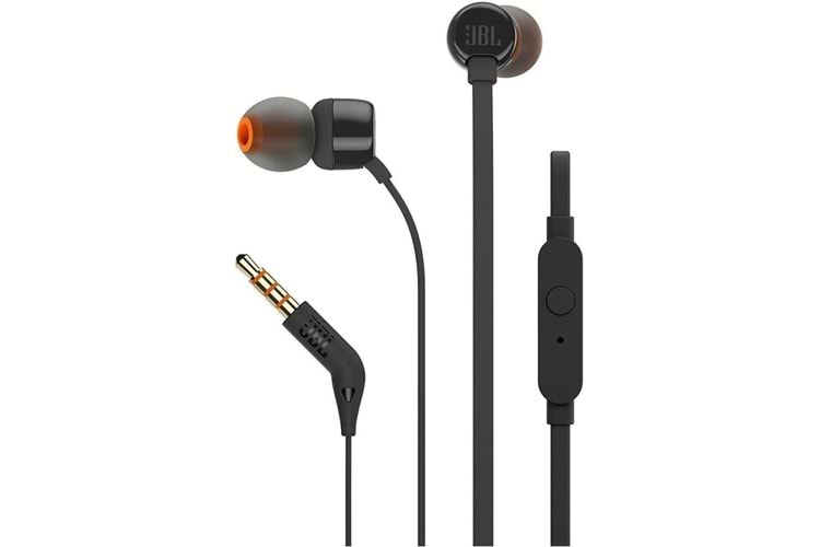 JBL Tune 160 Kulakİçi Mikrofonlu Kulaklık Siyah