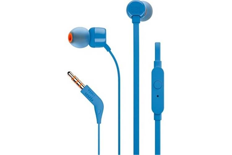 JBL Tune 160 Kulakİçi Mikrofonlu Kulaklık Mavi