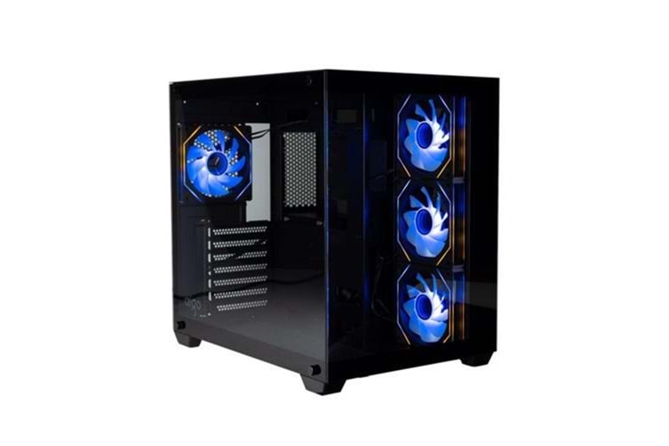 AIGO C285P 750W 80+ Bronze Siyah ARGB Mid Tower Kasa