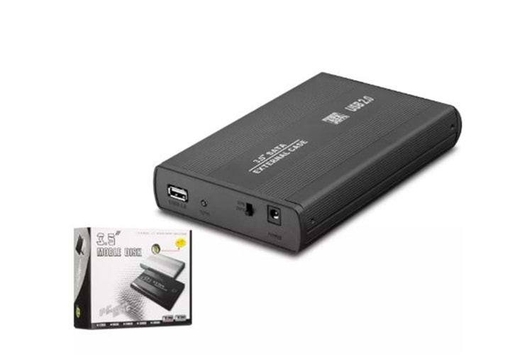 HADRON HDX1753 HDD KUTUSU USB2.0 METAL SATA 3.5