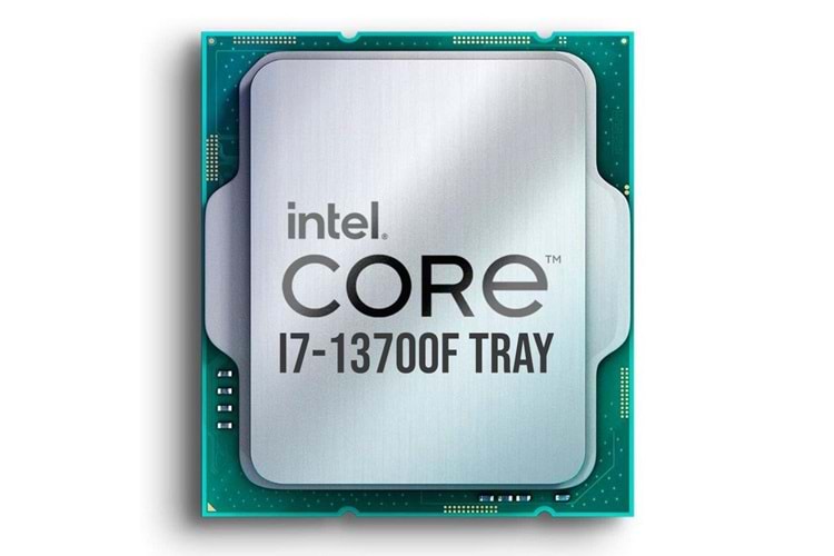 Intel Core i7 13700F TRAY 2.1GHz 30MB Önbellek 16 Çekirdek 1700 10nm Kutusuz İşlemci