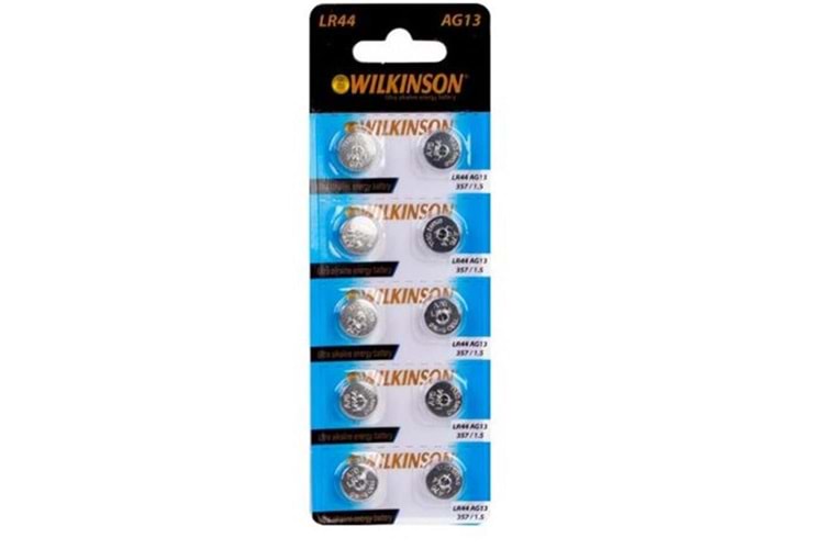 Wılkson AG13 Pil LR-44 (PKT-10 LU)