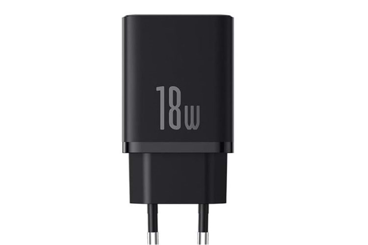 Baseus P10111405117-Z1 Cube Fast QC 3.0 18W USB-A Hızlı Şarj Aleti Cluster Black