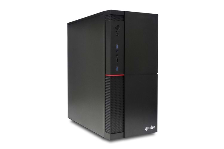 Quadro Solid DHA- 41825 Ci3 4130 3.4Ghz 8gb 256gb SSD ONB VGA Freedos Masaüstü Bilgisayar -DVD YOK-