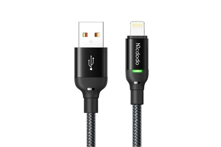 MCDODO CA-2700 iPhone Lightning Şarj Ve Data Kablosu 1.2m Siyah