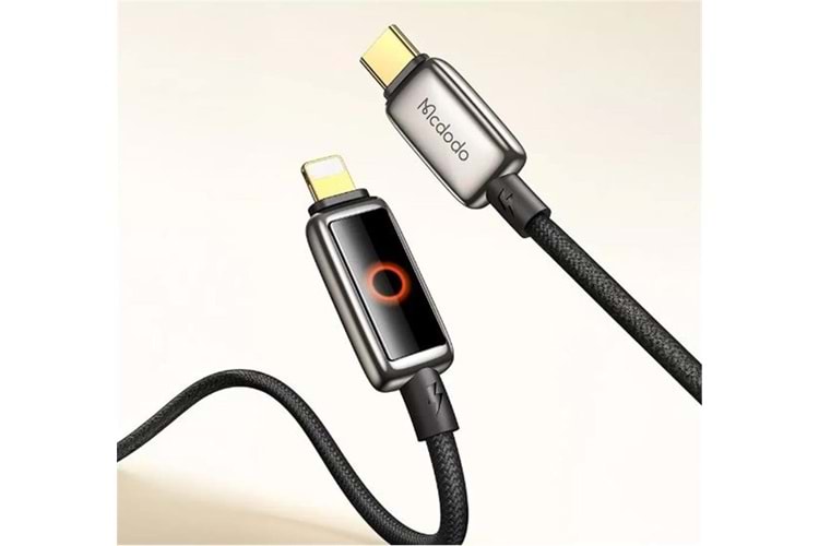 MCDODO CA-6670 USB-C TO LIGHTNİNG NEFES ALAN IŞIK GÖSTERGELİ 36 W PREMİUM KABLO
