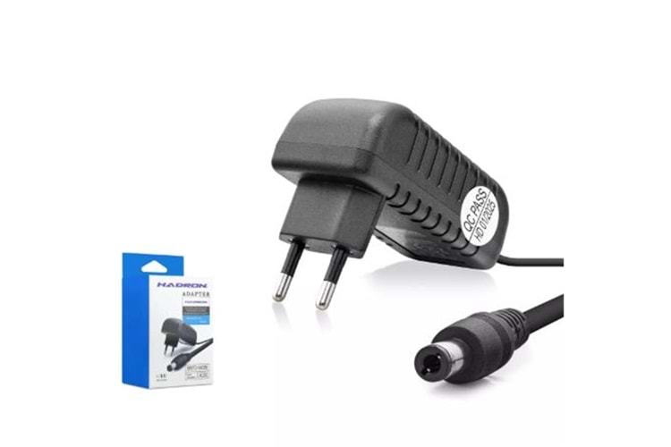 Hadron Hd752 Modem Adaptörü 12V 2A 5.5-2.5 Siyah