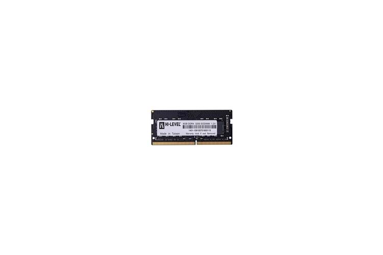 Hi-Level 8gb 3200MHZ Ddr4 Notebook Ram (HLV-SOPC25600D4-8G)