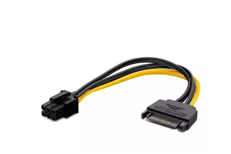 Hadron Hdx5535 Sata Power Kablo Dökme Siyah